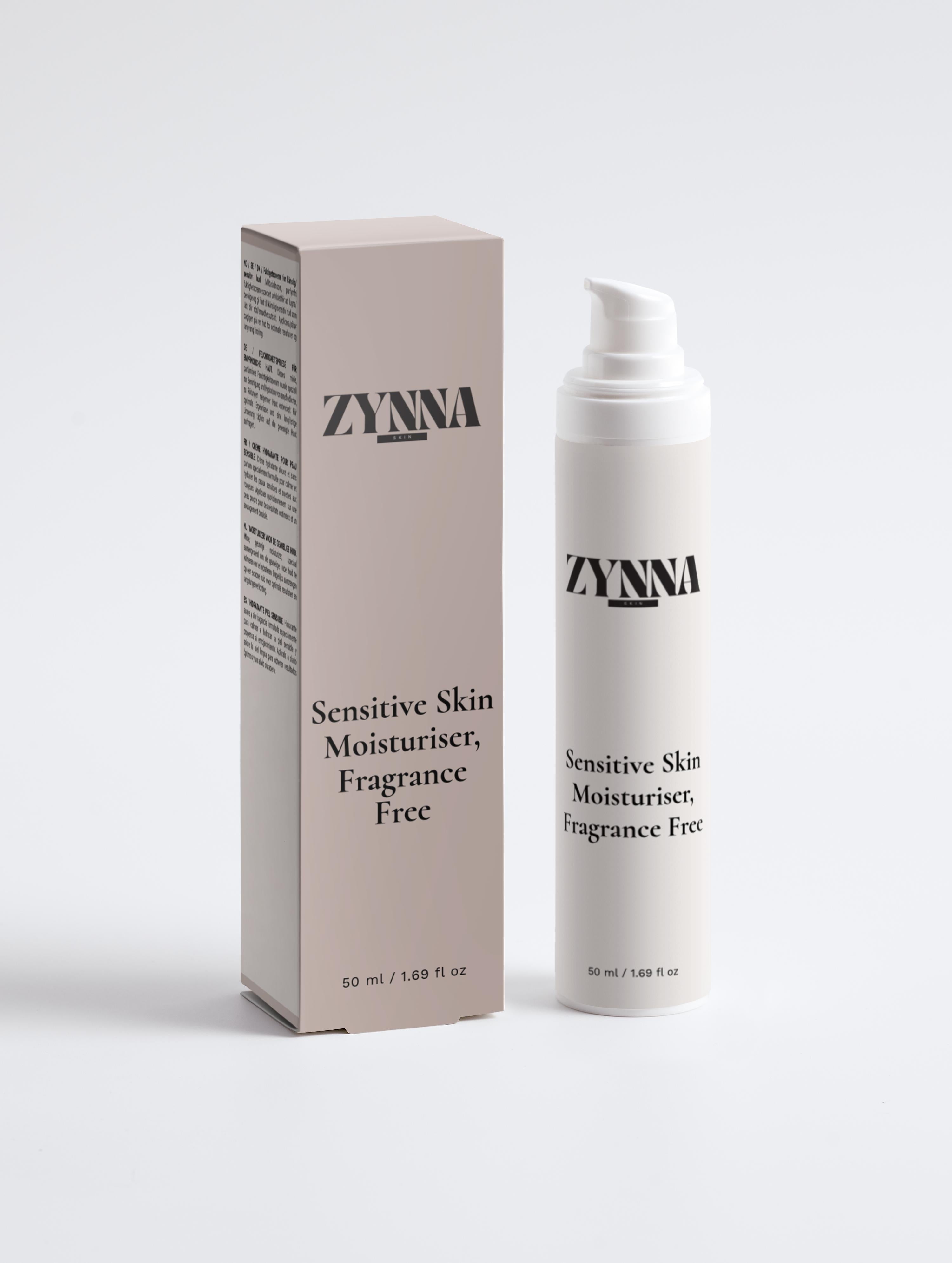 Sensitive Skin Moisturiser, Fragrance Free