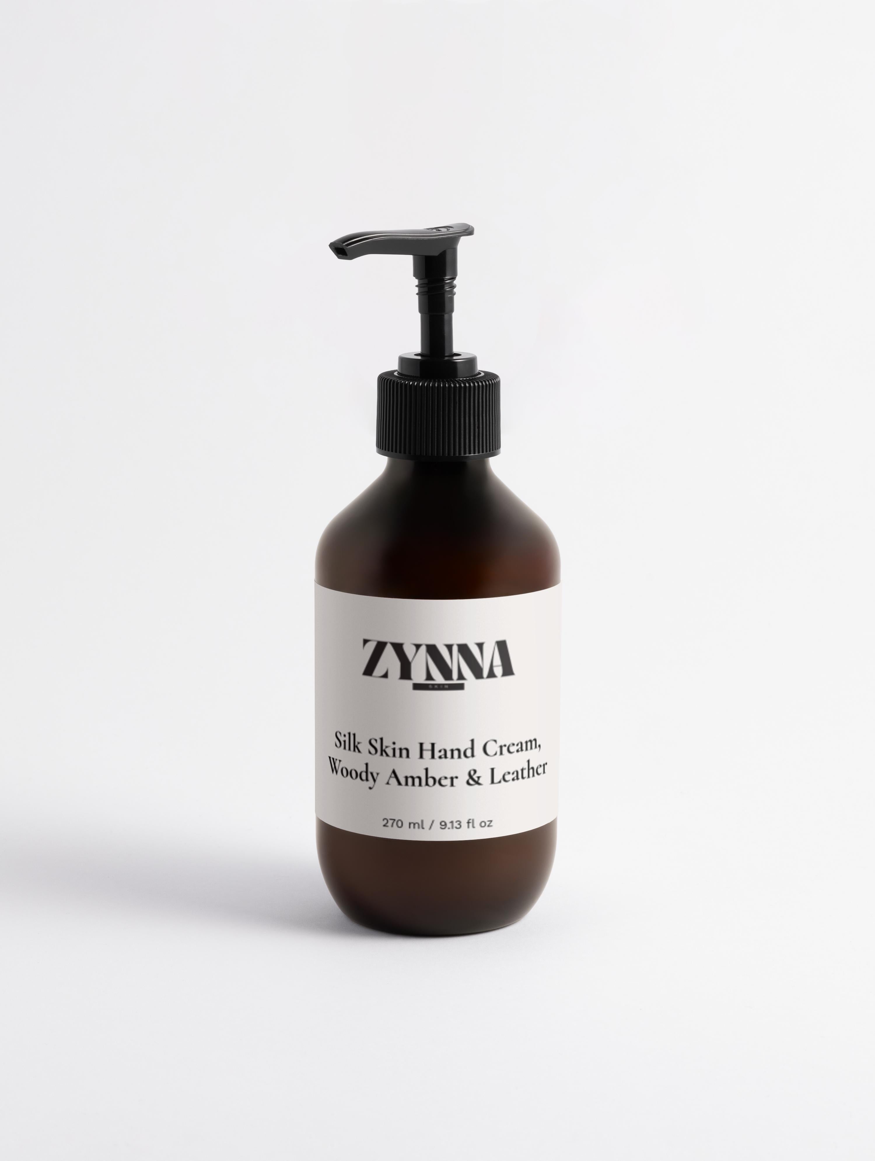 Silk Skin Hand Cream, Woody Amber & Leather